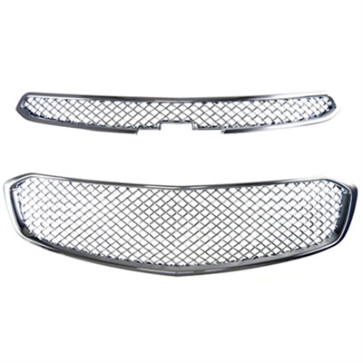 Chevrolet Cruze Chrome Grille Overlay, 2015, 2016