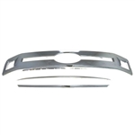 Ford F-150 XL Chrome Grille Overlay, 3pc  2018, 2019, 2020