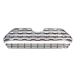 Toyota Rav4 Chrome Grille Overlay, 2019, 2020, 2021, 2022, 2023, 2024, 2025