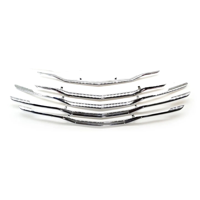 Chevrolet Malibu Chrome Mesh Grille Overlay, 5pc., 2019, 2020, 2021, 2022, 2023, 2024, 2025