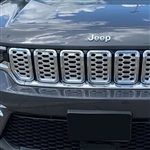 Jeep Cherokee L Chrome Grille Overlay, 2021, 2022, 2023
