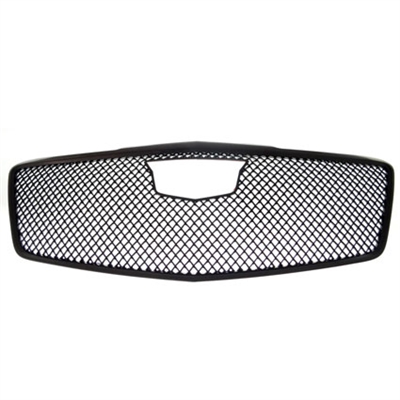 Cadillac CTS Gloss Black Mesh Grille Overlay,  2015, 2016, 2017, 2018, 2019