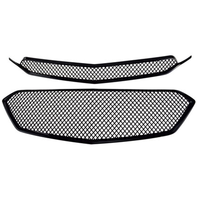 Chevrolet Equinox Gloss Black Mesh Grille Overlay,  2016, 2017