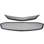 Chevrolet Malibu Gloss Black Mesh Grille Overlay, 2016, 2017, 2018