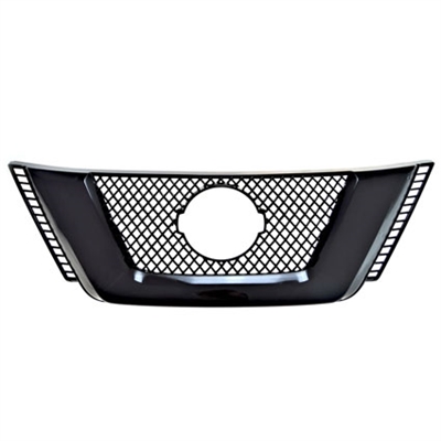 Nissan Rogue Gloss Black Grille Overlay, 2017