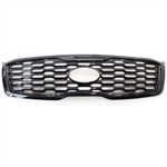 Kia Sorento Gloss Black Grille Overlay, 2019, 2020