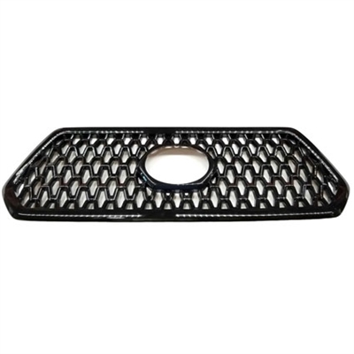 Toyota Tacoma Gloss Black Grille Overlay,  2018, 2019