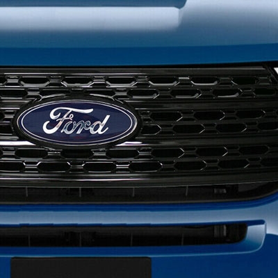 Ford Explorer Gloss Black Grille Overlay, 2020, 2021, 2022, 2023, 2024