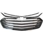 Chevrolet Traverse Gloss Black Grille Overlay, 2018, 2019, 2020, 2021