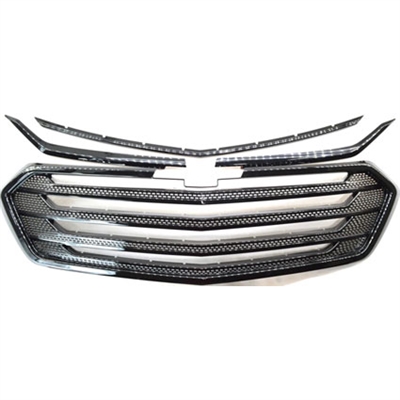 Chevrolet Traverse Gloss Black Grille Overlay, 2018, 2019, 2020, 2021