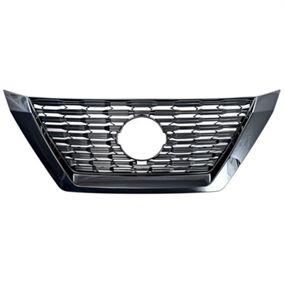 Nissan Rogue Gloss Black Grille Overlay, 2021, 2022, 2023