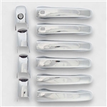 Jeep Grand Cherokee Chrome Door Handle Covers, 2011, 2012, 2013, 2014, 2015, 2016, 2017, 2018, 2019, 2020, 2021, 2022
