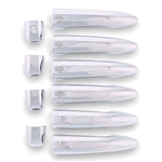 Nissan Sentra Chrome Door Handle Cover Set (fits with smart key access), 2020, 2021, 2022, 2023, 2024, 2025