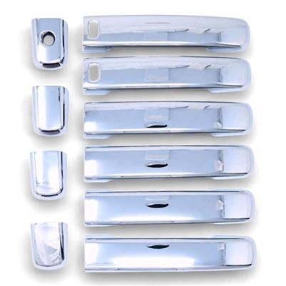 Nissan Frontier Chrome Door Handle Covers, 2005, 2006, 2007, 2008, 2009, 2010, 2011, 2012, 2013, 2014, 2015, 2016, 2017, 2018, 2019, 2020, 2021, 2022, 2023, 2024, 2025, 2026