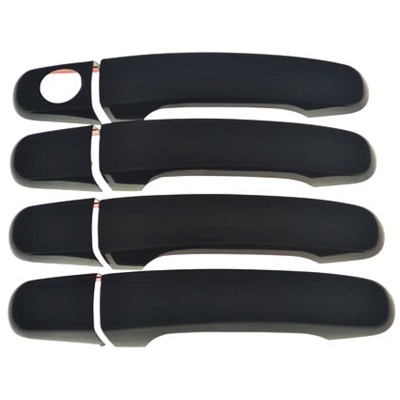 Chevrolet Equinox L, LS, LT and Premier Glossy Black Door Handle Covers, 2010, 2011, 2012, 2013, 2014, 2015, 2016, 2017