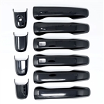 Ford Edge Gloss Black Door Handle Cover Set, 10pc  2012, 2013, 2014