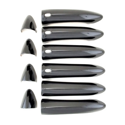 Buick Encore Gloss Black Door Handle Covers (fits with smart key sensors), 2020, 2021, 2022