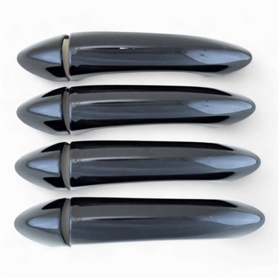 Buick Enclave Gloss Black Door Handle Cover Set (fits without smart key sensors), 2018, 2019, 2020, 2021, 2022, 2023, 2024