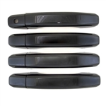 GMC Hummer EV Gloss Black Door Handle Cover Set, 8pc 2024