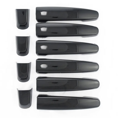 Chevrolet Malibu Black Door Handle Covers, 2016, 2017, 2018, 2019, 2020, 2021, 2022, 2023, 2024