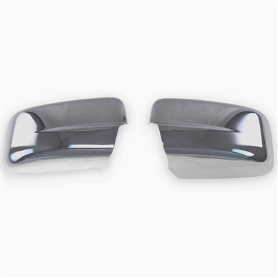 Ram 1500 Classic Chrome Mirror Covers (full, fits without turn signal), 2019, 2020, 2021, 2022, 2023, 2024