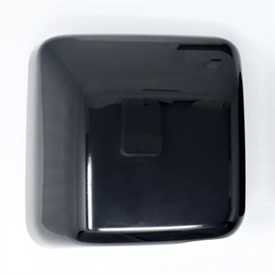 Jeep Wrangler Gloss Black Replacement Mirror Caps, 2018, 2019, 2020, 2021, 2022, 2023, 2024