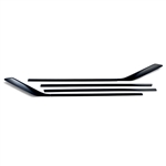 Nissan Sentra Gloss Black Window Sill Trim Package, 2020, 2021, 2022, 2023, 2024, 2025