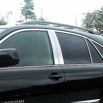 Lexus RX300 / RX350 / RX400 Chrome Window Trim, 2004, 2005, 2006, 2007, 2008, 2009