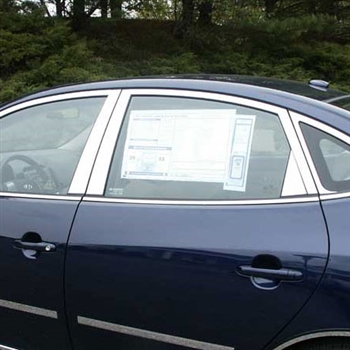 Hyundai Elantra Chrome Window Trim Package, 16pc 2007, 2008, 2009, 2010