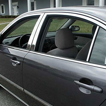 Kia Optima Chrome Window Trim Package, 12pc  2006.5 - 2010