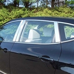 Nissan Rogue Chrome Window Trim, 16pc. Set, 2008, 2009, 2010, 2011, 2012, 2013