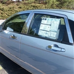 Ford Focus Chrome Window Package Trim, 2008, 2009, 2010, 2011