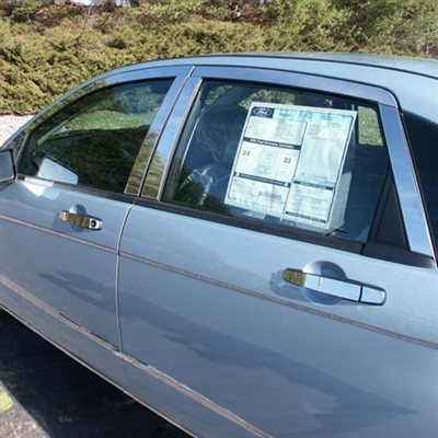 Ford Focus Chrome Window Package Trim, 2008, 2009, 2010, 2011