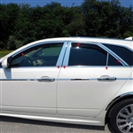 Cadillac CTS Sports Wagon Chrome Window Trim Package, 2010, 2011, 2012, 2013, 2014