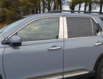 Honda Pilot Chrome Window Trim Package, 14pc. Set, 2023, 2024, 2025, 2026