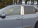 Honda Pilot Chrome Window Trim Package, 6pc. Set, 2023, 2024, 2025, 2026