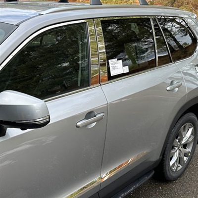 Toyota Grand Highlander Chrome Window Trim Package, 14pc  2024, 2025, 2026