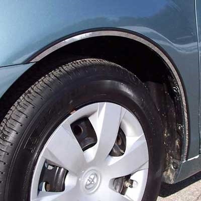 Toyota Camry Chrome Fender Well Trim, 4pc  2007, 2008, 2009, 2010, 2011