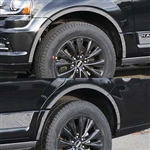 Lincoln Navigator Chrome Fender Well Trim, 12pc  2015, 2016, 2017