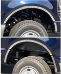 Ford Super Duty Chrome Fender Well Trim, 2023, 2024, 2025, 2026
