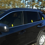 Toyota Rav4 Chrome Window Sill Trim, 2019, 2020, 2021, 2022, 2023, 2024, 2025
