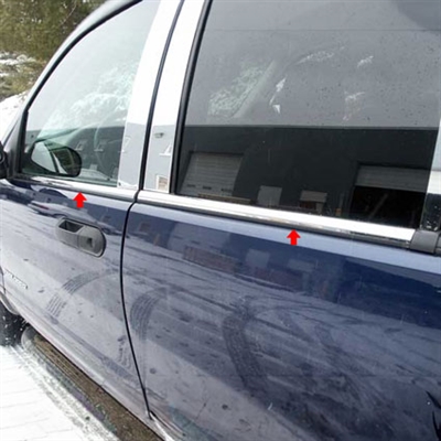 Ford Explorer Chrome Window Sill Trim, 2002, 2003, 2004, 2005, 2006, 2007, 2008, 2009, 2010