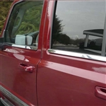 Jeep Commander Chrome Window Sill Trim, 4pc  2006, 2007, 2008, 2009, 2010