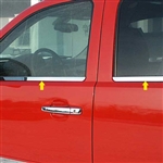 Chevrolet Silverado Chrome Window Sill Trim, 2007, 2008, 2009, 2010, 2011, 2012, 2013