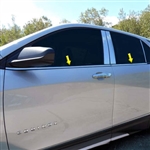 Chevrolet Equinox Chrome Window Sill Trim, 2018, 2019, 2020, 2021, 2022, 2023