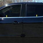 Ford Ranger Crew Cab Chrome Window Sill Trim, 4pc 2019, 2020, 2021, 2022, 2023