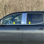 Chevrolet Colorado Chrome Window Sill Trim, 4pc  2023, 2024, 2025, 2026