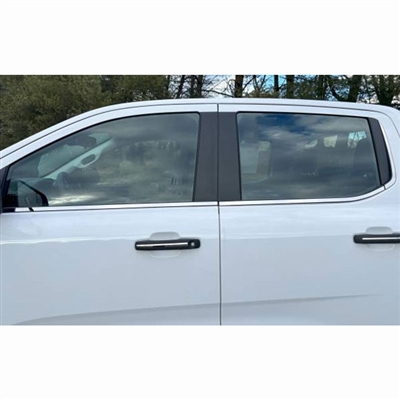 Ford Ranger Chrome Window Sill Trim, 6pc set, 2024, 2025, 2026