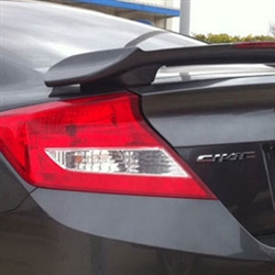 Honda Civic Coupe 2 Post Painted Rear Spoiler, 2012, 2013, 2014