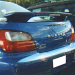 Subaru Impreza WRX Painted Rear Spoiler (with Light), 2002, 2003, 2004, 2004, 2005, 2006, 2007